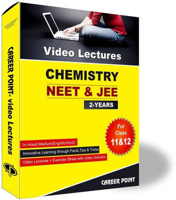 

Career Point Kota Chemistry Video Lectures (11th+12th) | JEE & NEET | Validity 2 Yrs | Medium : Mixed Language (E & H)(Pen Drive)