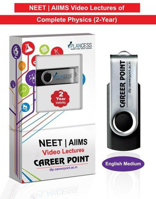 

Career Point Kota Physics Video Lectures (11th+12th) | NEET & AIIMS | Validity 2 Yrs | Medium : English Language(Pen Drive)