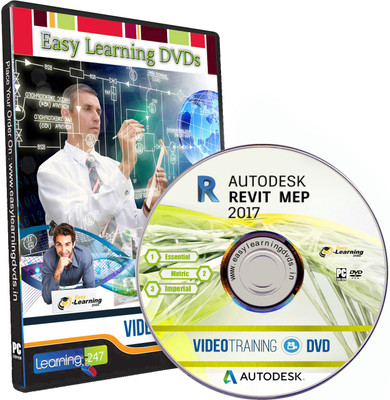 

Easylearning Revit MEP 2017 (Metric + Imperial ) Video Training Tutorial DVD(DVD)