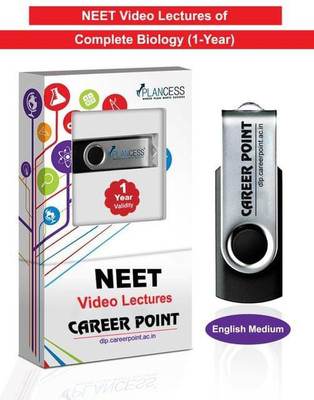 

Career Point Kota Biology Video Lectures (11th+12th) | NEET & AIIMS | Validity 1 Yr | Medium : English Language(Pen Drive)