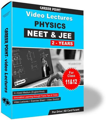

Career Point Kota Physics Video Lectures (11th+12th) | JEE & NEET | Validity 2 Yrs | Medium : Mixed Language (E & H)(Pen Drive)