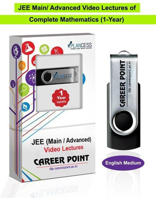 

Career Point Kota Mathematics Video Lectures (11th+12th) | JEE Main & Advanced | Validity 1 Yr | Medium : English Language(Pen Drive)