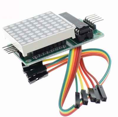 

PrimeRobotics MAX7219 Full Color 8*8 RGB Dot Matrix Module Educational Electronic Hobby Kit