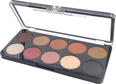 

One Personal Care The Elegant Eye Shadow Palette | HF377-03 15 g(Multicolor, Brown, Beige, Silver, Pink, Black)