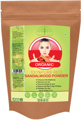 

Hollywood Secrets 100% Pure Red Sandalwood Powder Lal Chandan For Face Skin 100gm(100 g)