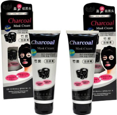 

Shopeleven Charcoal CHARCOAL- FACE MASK (260 ml) Pack of 2(260 g)