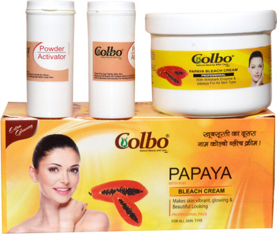 

Colbo Papya bleach cream/herbal/all skin type(80 ml)