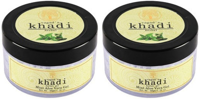 

Vagad's Khadi Mint An Aloevera Gel Pack of 2(50 g)