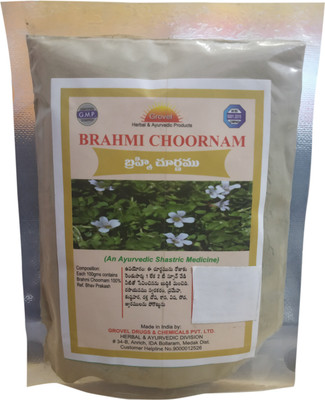 

Grovel Brahmi Churna (Brain Tonic) 200g (Pack Of 2)(200 g)