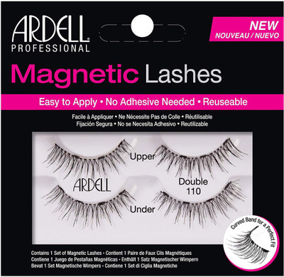 Ardell Professional Magnetic Double Strip Lashes, 110 Black(Pack of 1) Flipkart