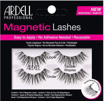 Ardell Professional Magnetic Double Strip Lashes, Wispies(Pack of 1) Flipkart