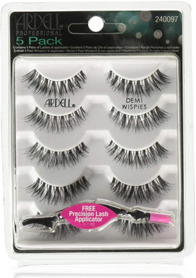 

Ardell 5 Pack Black Wispies Lashes(Pack of 1)