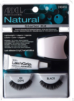 Ardell Natural Fake Eye Lashes, Starter Kit #101(Pack of 1)