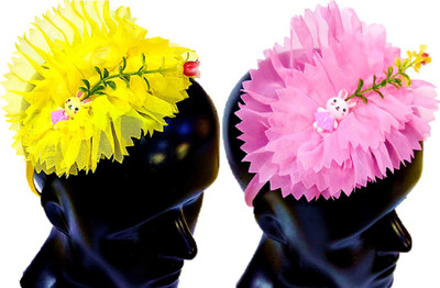 

Proplady Princess Combo Floral Design Wide Hairbands/Headbands for Girls, Baby Girls (Pack of 2-Yellow,Baby Pink) Hair Band, Head Band(Yellow, Pink)