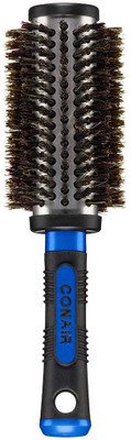

Conair Pro Hair Brush with Boar Bristle, Metal, Round, Large