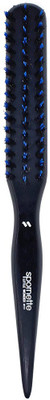 

SPORNETTE Little Wonder Boar & Tourmaline Nylon Bristle Teasing Brush (#111) with Tail Handle for Back Brushing, Back Combing, Creating Volume, Teasing, or Slicking Hair Back Into Bun or Ponytail