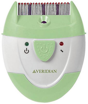 

Veridian Healthcare Finito Electronic Lice Comb, Green/White