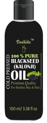 

Vadhika Organics Premium Black Seed(Kalonji) oil- 100% Pure & Natural(100 ml) Hair Oil (100 ml) Hair Oil(100 ml)