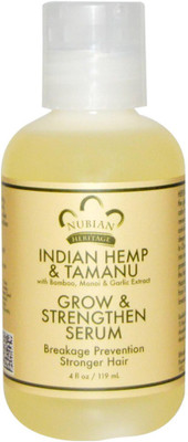 

Nubian Heritage Indian Hemp and Tamanu Grow and Strengthen Serum, 4 Ounce(113 g)