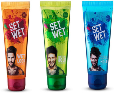 

Set Wet vertical hold & cool hold , wet lock gel 50 ml set of 3 Gel(150 ml)