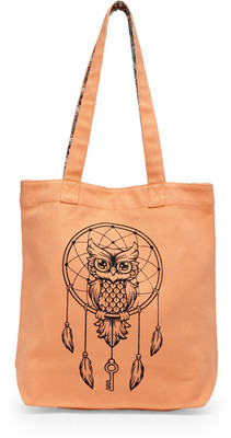 

The House of Tara Tote(Orange, Multicolor), Multicolor;orange