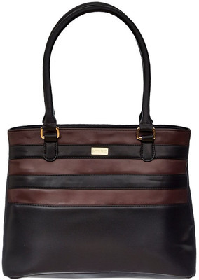 

Satya Paul Hand-held Bag(Brown, Blue), Blue;brown