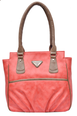 

Al Jazeera Shoulder Bag(Pink, Khaki), Khaki;pink