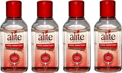 

Alite lemon Extract Hand Sanitizer(220 ml, Bottle, Pack of 4)