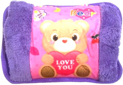 

CRETO Electrothermal and Electric Hot Water Bag (Multi-Color) Velvet Pocket type 1000ML electric 1 L Hot Water Bag(Multicolor)