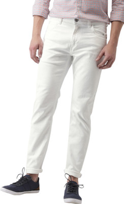 Halogen Slim Men White Jeans