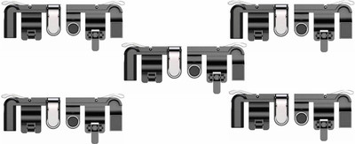 

XBOLT Set of 5 metal PUBG Gaming Mobile Controller Sensitive Shoot/Aim Buttons L1 R1 Joystick(Black, For Mac OS)