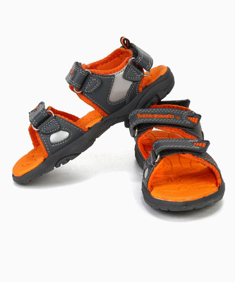 

BUBBLEGUMMER Boys Velcro Flats(Orange