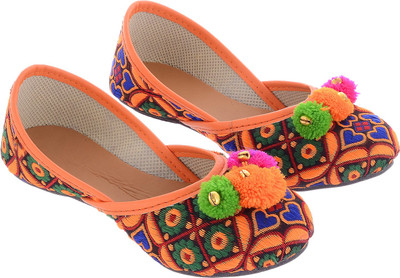 

Little Palz Girls Slip on Ballerinas(Multicolor