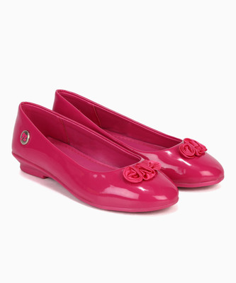 

Barbie Girls Slip on Ballerinas(Pink, Fushia
