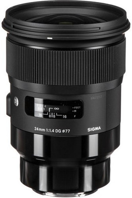 

Sigma 24mm f/1.4 DG HSM Art Lens for E-Mount Cameras Lens(Black, 24)