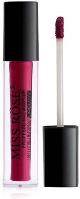 

Miss rose MATTE WATERPROOF LONG LASTING RED COLOR LIP GLOSS 3 ML 8(3 ml, RED)