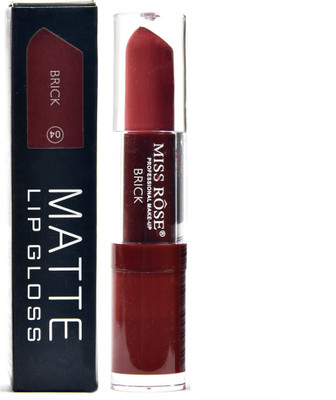 

Miss rose waterproof maroon colour matte 3 ml brick 04(3 ml, maroon)