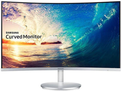 Samsung 27 inch Curved Full HD LED Backlit Monitor (LC27F591FDWXXL)(HDMI, Inbuilt Speaker)