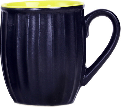 

caffeine CK-TEM1011-BS/9-B/1 Ceramic Mug(400 ml), Black;green