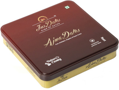 

JUSDATES Ajwa Dates Dry Dates(200 g, Tin)