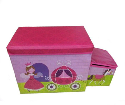 

S2KCrafts S2KC-2000 Bus Folding cum Kids Storage (Pink)(Pink)