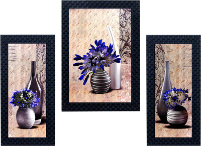 

Craftkriti Flower pot Religious Frame