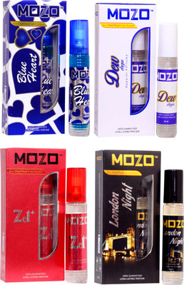 

MOZO Office Wear Pocket Perfume Combo (4 Pcs of 25ml) Eau de Parfum - 100 ml(For Men & Women)