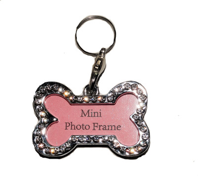 

scoobee pet products Embellished Dog Collar Charm(Pink, Bone)