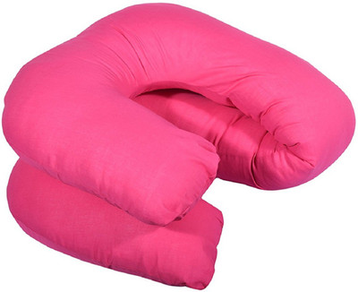 

DAKSH Plain Pregnancy Pillow Pack of 1(Pink)