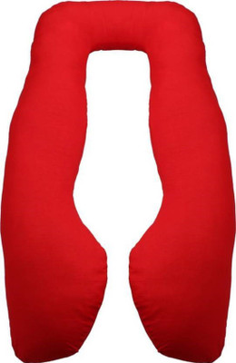 

DAKSH Plain Pregnancy Pillow Pack of 1(Red)