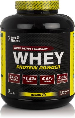 

HealthVit Fitness 100% Ultra Premium Whey Protein Whey Protein(2 kg, Chocolate)