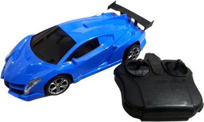

Green Apple Racer Model Sports Racing Car with remote control (1/24-Blue)(Blue)