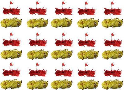 SINAL 30 LEDs 3.99 m Red, Yellow Steady String Rice Lights(Pack of 30)