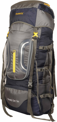 

TRAWOC HK5-G-Trekking Bag Hiking Backpack Travel Rucksack - 60(Grey)